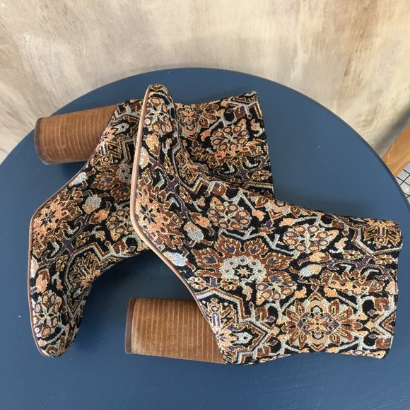 Boho Patterned Booties - Picture 2 of 4